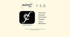 Desktop Screenshot of mohsensart.com